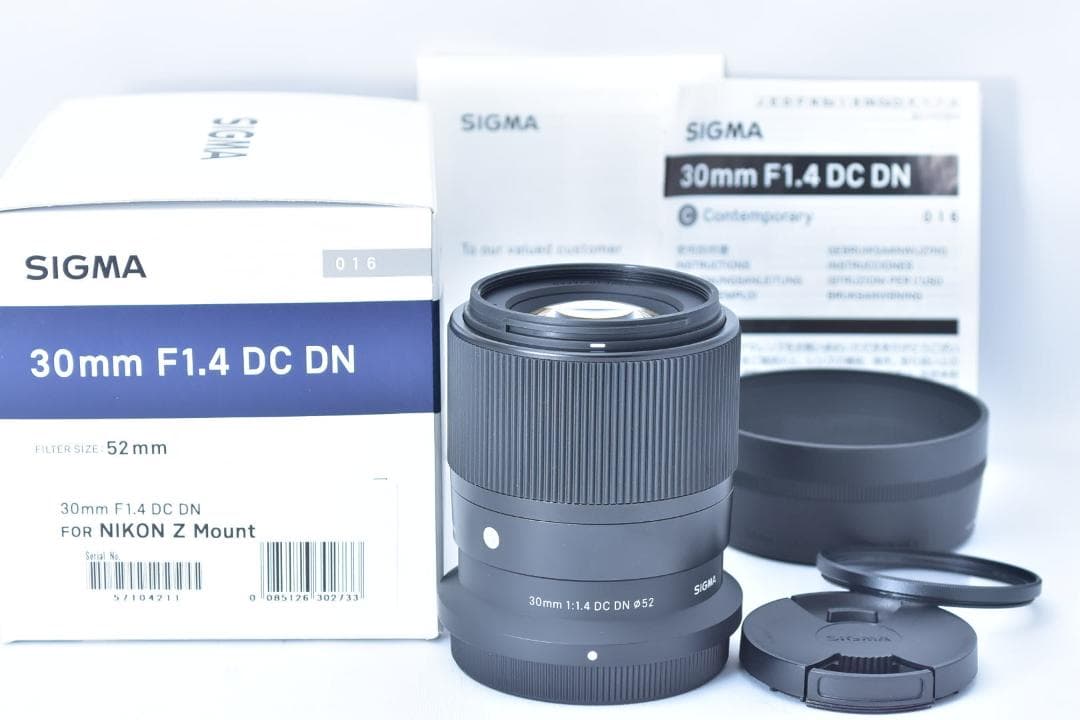 SIGMA シグマ 30mm F1.4 Contemporary ニコンZ用