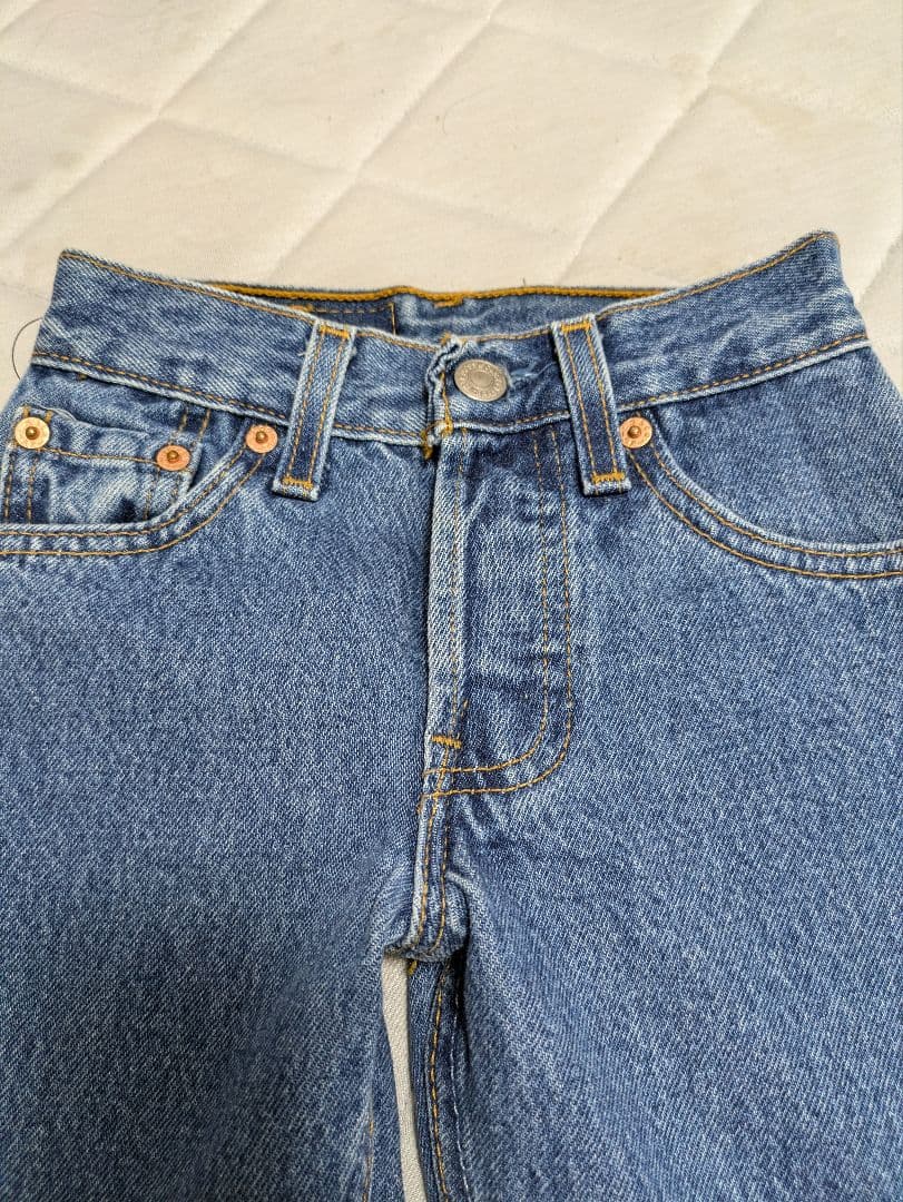 【Levi's　リーバイス】501　キッズデニム　米国製　5y　110　新品