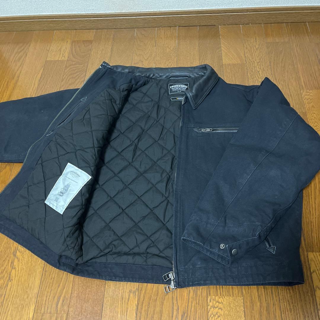 HEAVY CANVAS DESTROYED WORK JACKET メンズ