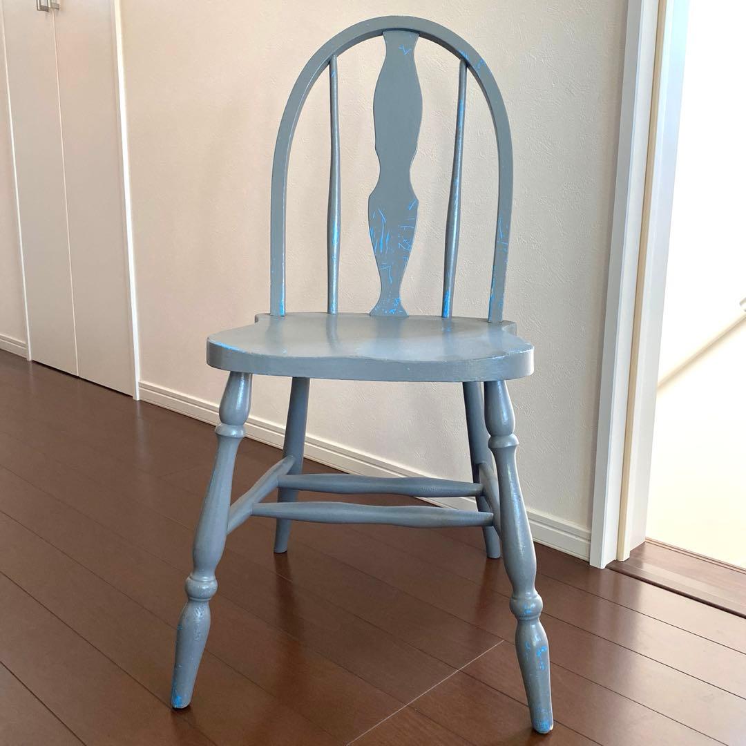 アンティーク　ヴィンテージ　グレーチェア