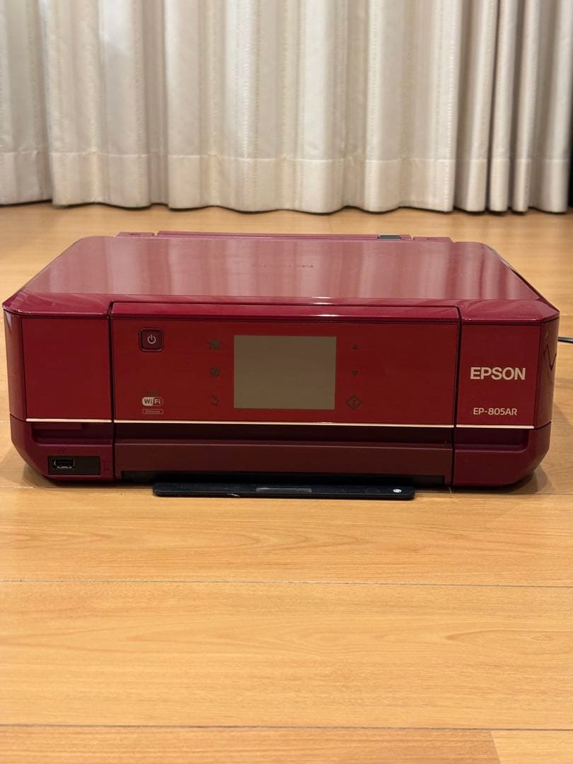 ジャンク品EPSON EP-805AR インクジェットプリンター 赤