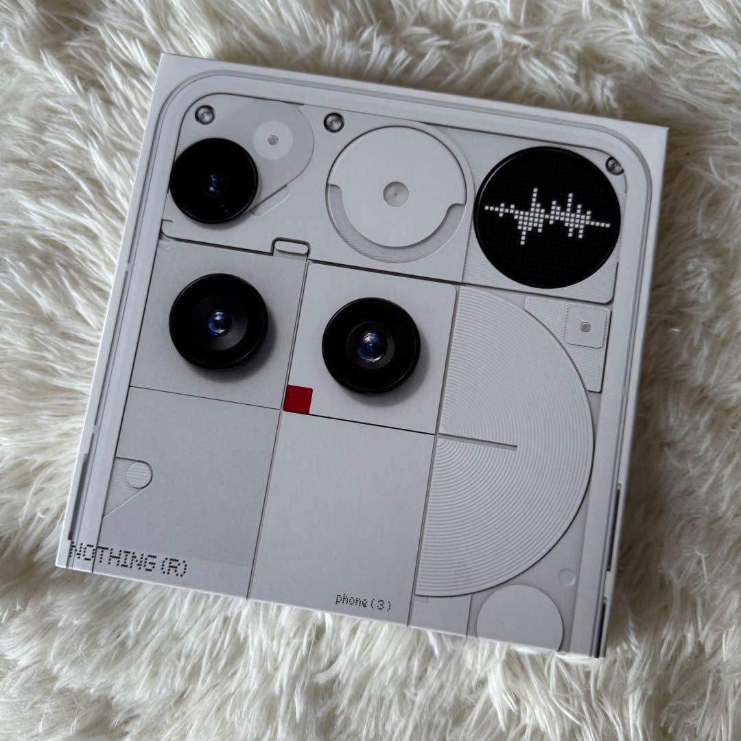 国内版Nothing Phone (3)256GB SIMフリー　ホワイト 美品