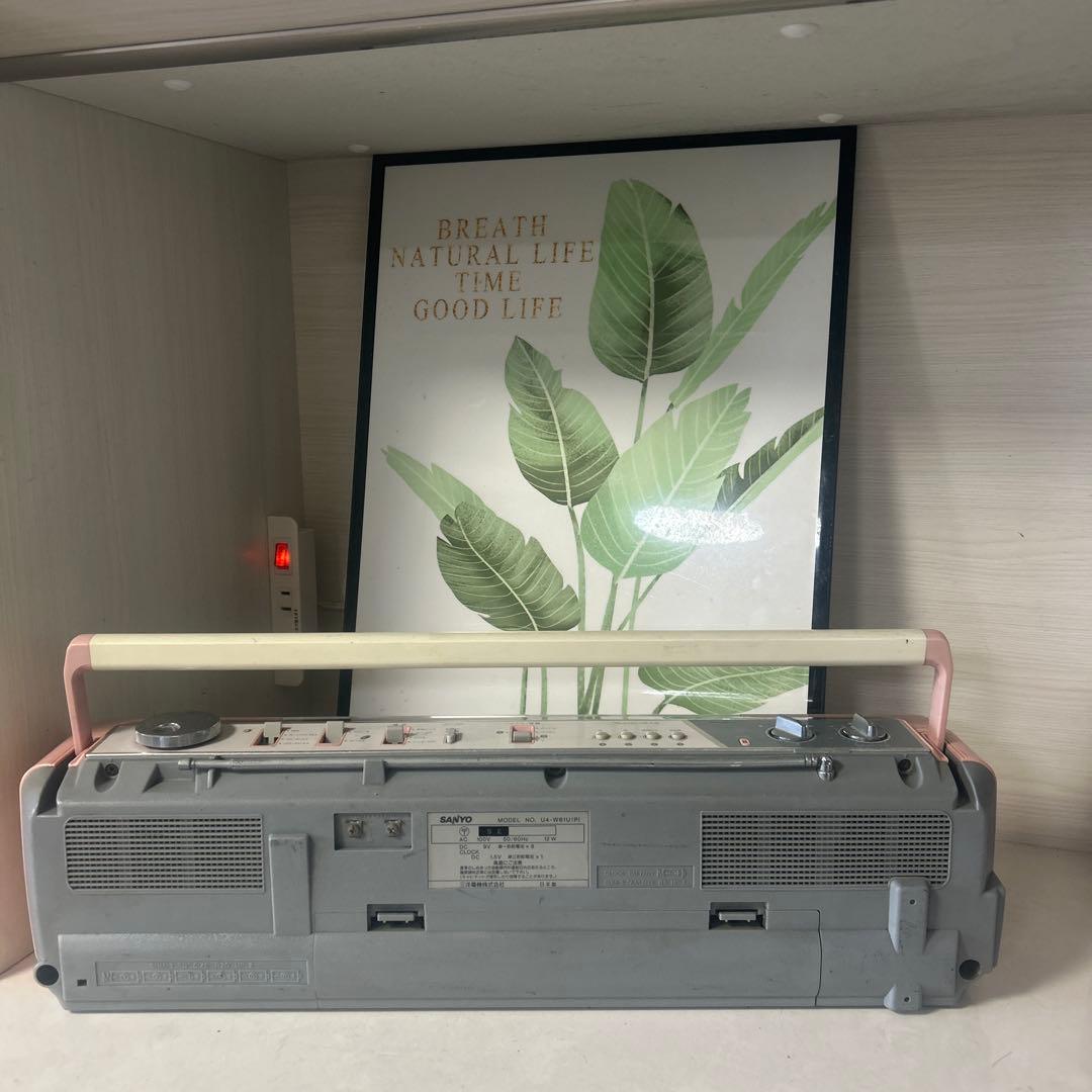 SANYO U4 W61U ラジカセ
