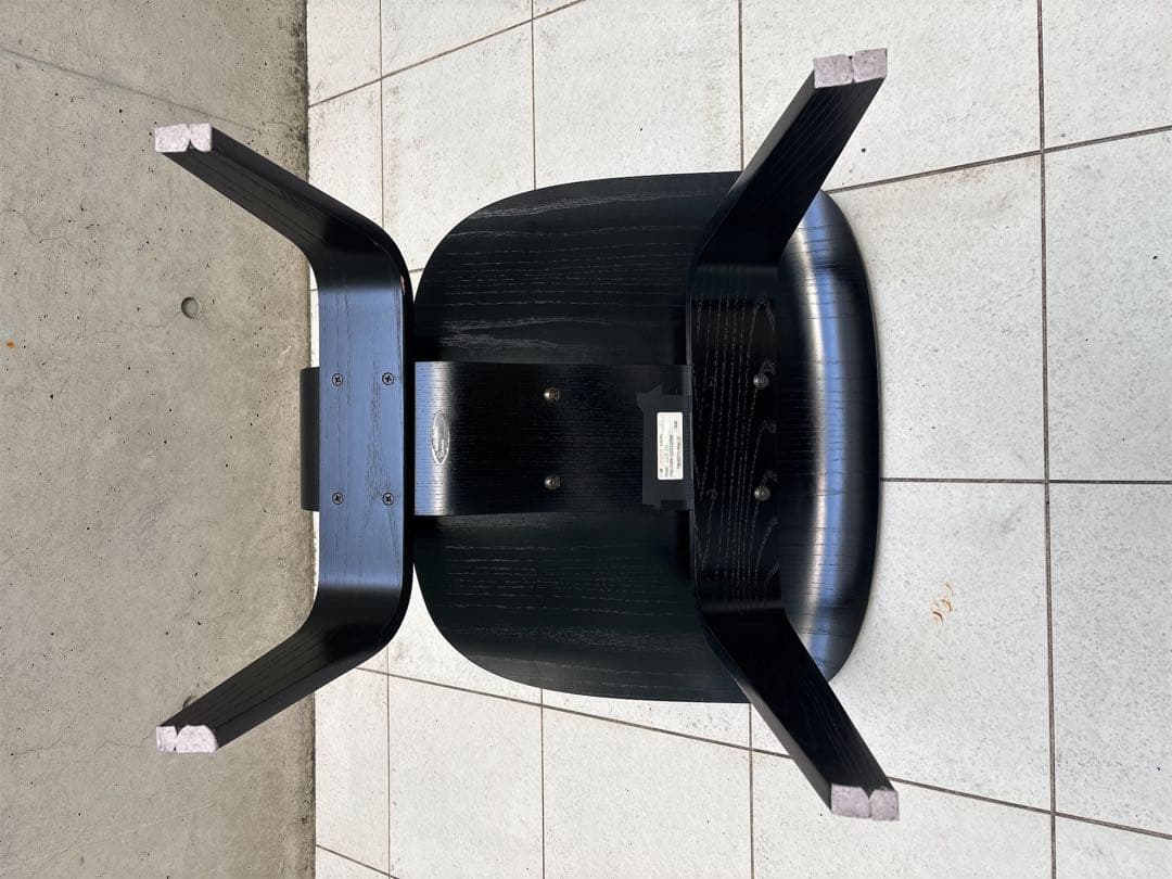 2004年製ハーマンミラー　プライウッドチェアLCW EN エボニー