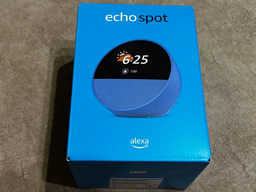 Echo Spot ブルー スマートスピーカー