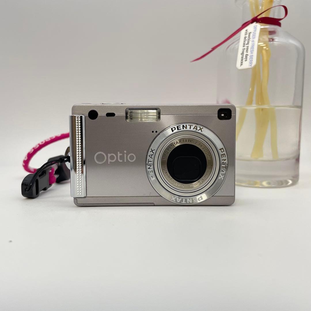 スマホ転送OK✨PENTAX Optio s5i✨動作確認済 可愛すぎるコンデジ