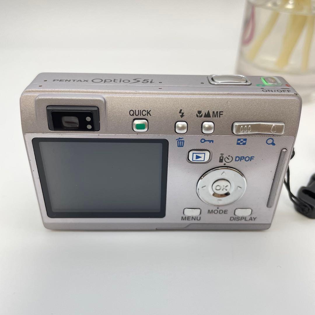 スマホ転送OK✨PENTAX Optio s5i✨動作確認済 可愛すぎるコンデジ