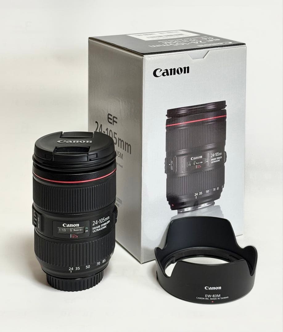 キヤノン　EF 24-105mm f4 L IS Ⅱ USM レンズ