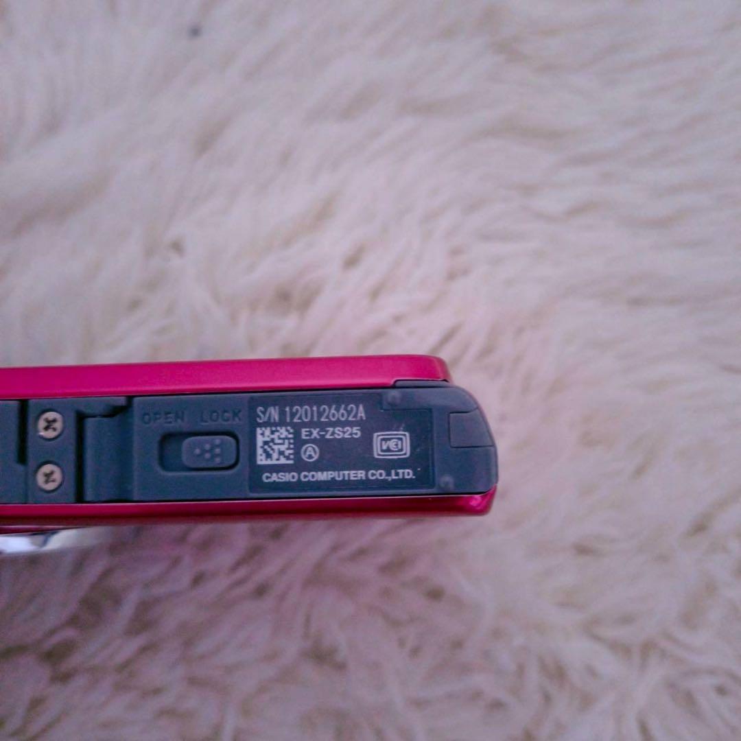 CASIO EXILIM EX-ZS25 レッド