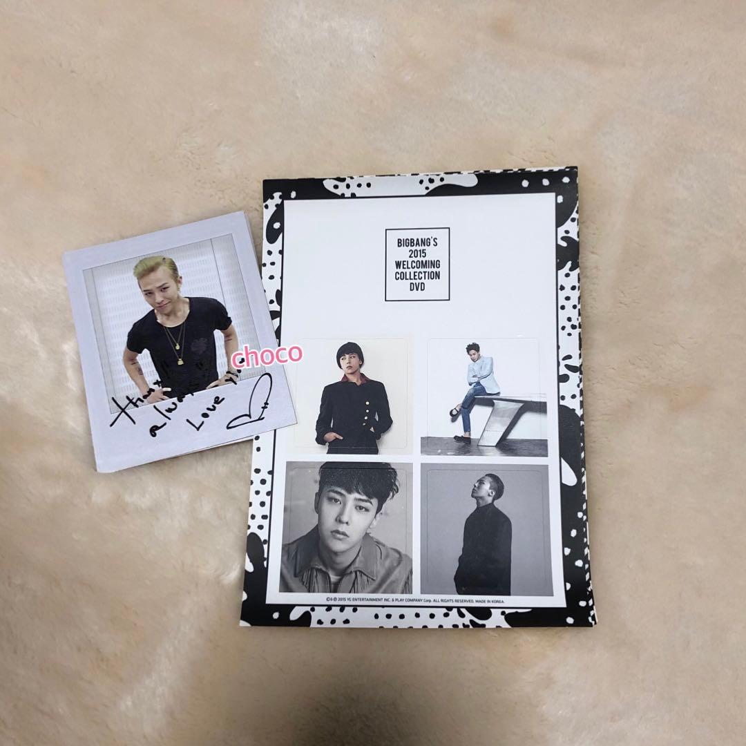 BIGBANG G-DRAGON ポラロイド　ステッカー