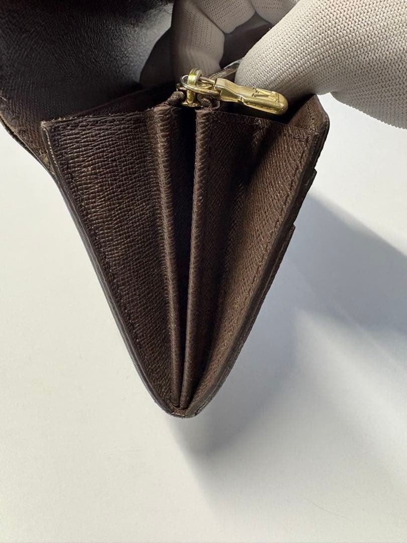 LOUIS VUITTON ダミエ・長財布　値下げ交渉あり　訳あり