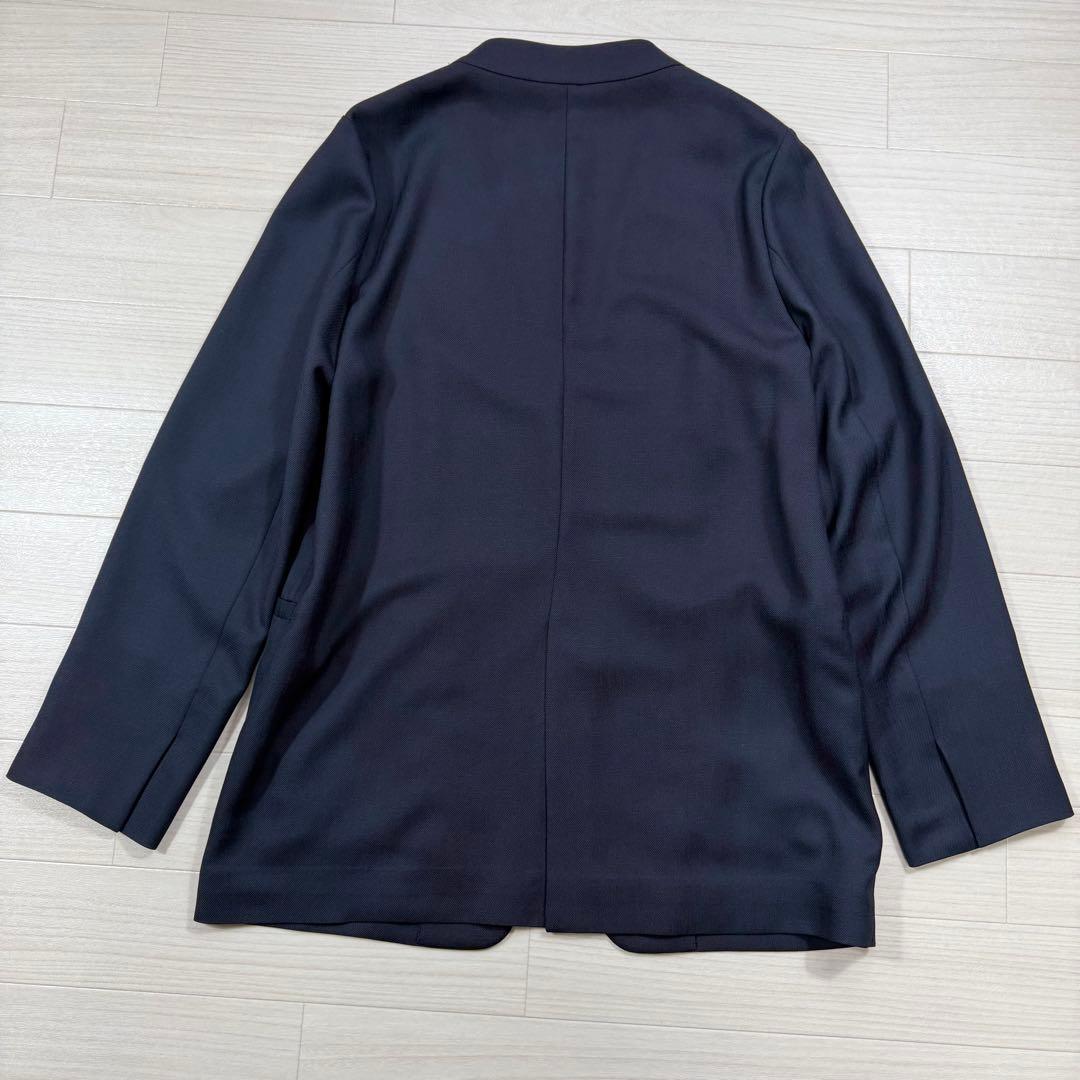 極美品 ビューティアンドユース 大きい L ノーカラー パンツ セットアップ