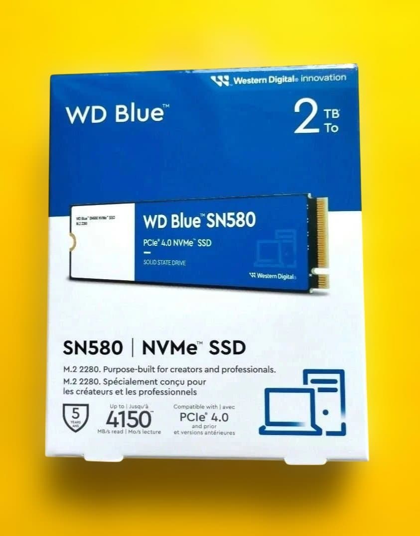 WD Blue SN580 2TB NVMe SSD 新品未開封