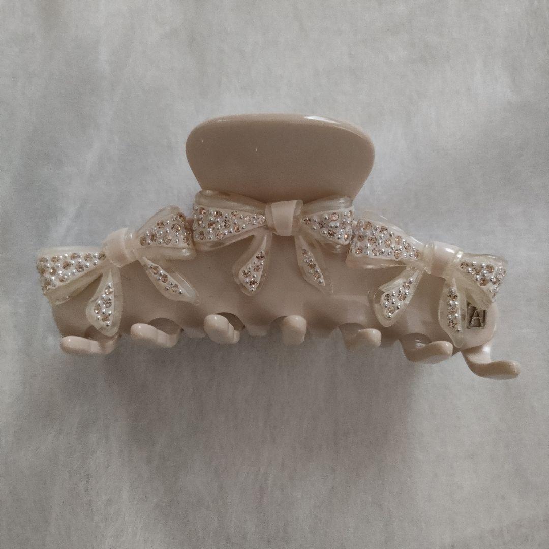 送料無料★極美品★アレクサンドルドゥパリ★リボンクリップ★