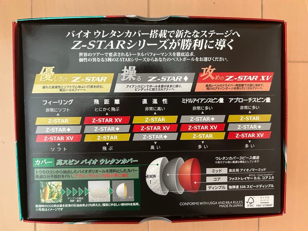 Srixon Z-STAR XV 2025 ロイヤルグリーン 3ダース