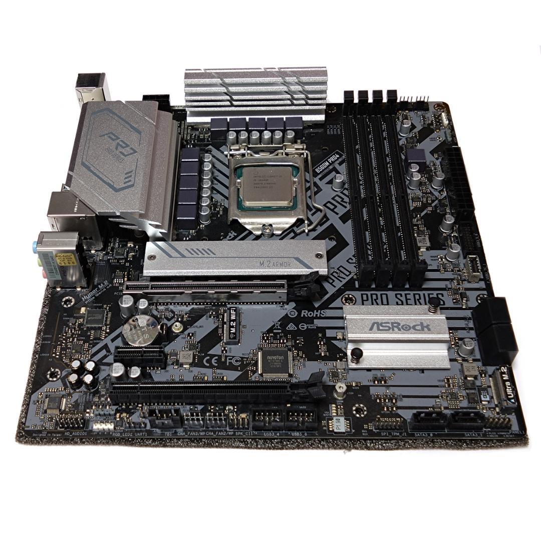 早いもの勝ち、i5-10400F+ASRock B560M Pro4 セット