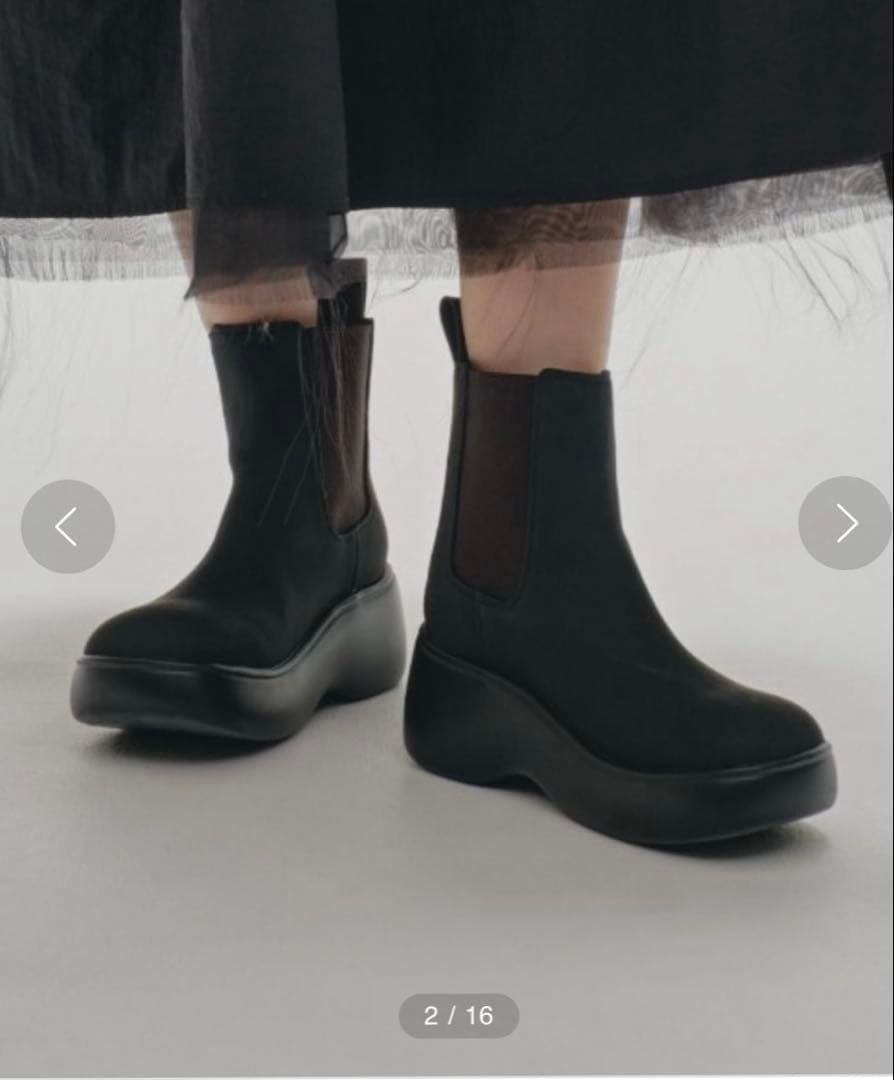 TODAYFUL プラットフォームショートブーツ 36