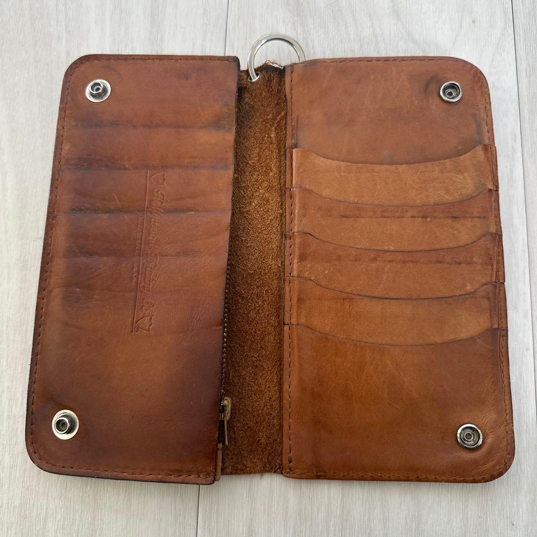 良好　HTC フラワースタッズウォレット　チェーンセット　　財布