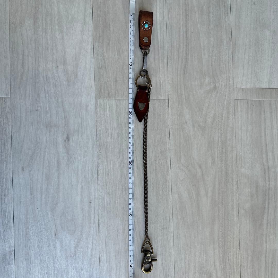 良好　HTC フラワースタッズウォレット　チェーンセット　　財布