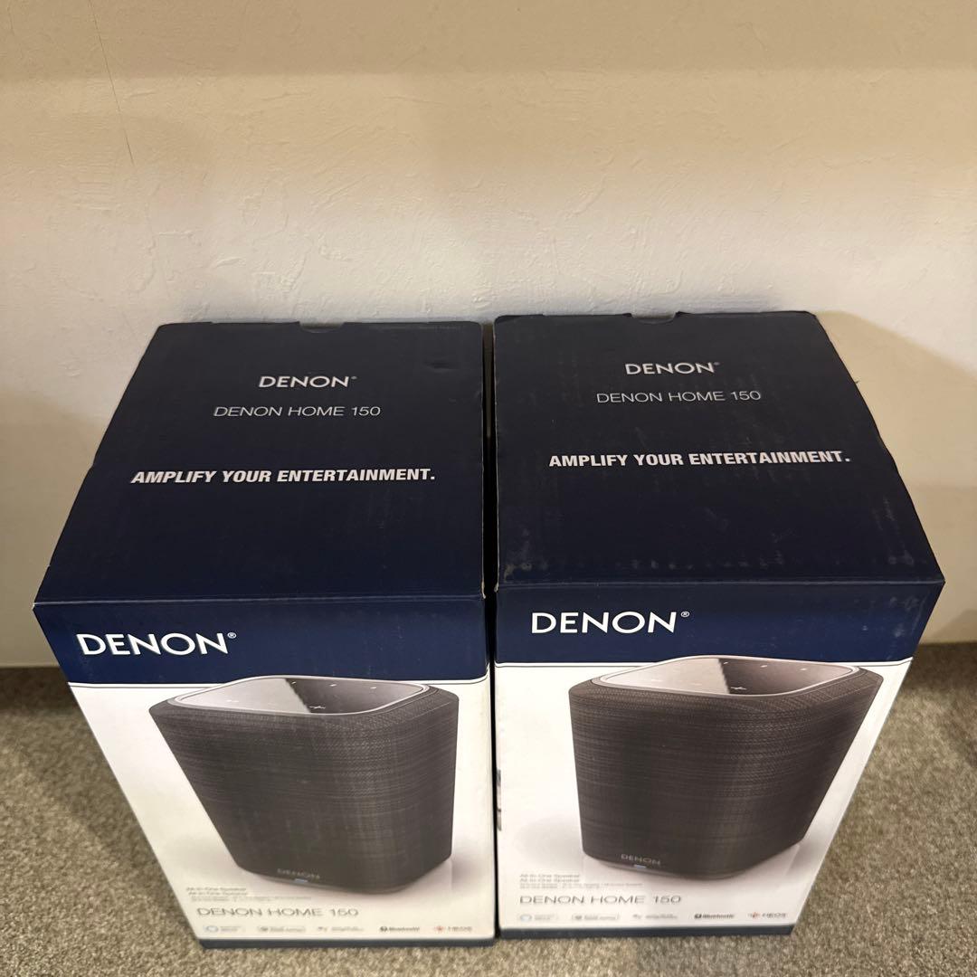 早い者勝ちDENON スピーカー グレー DENON150 美品　2個