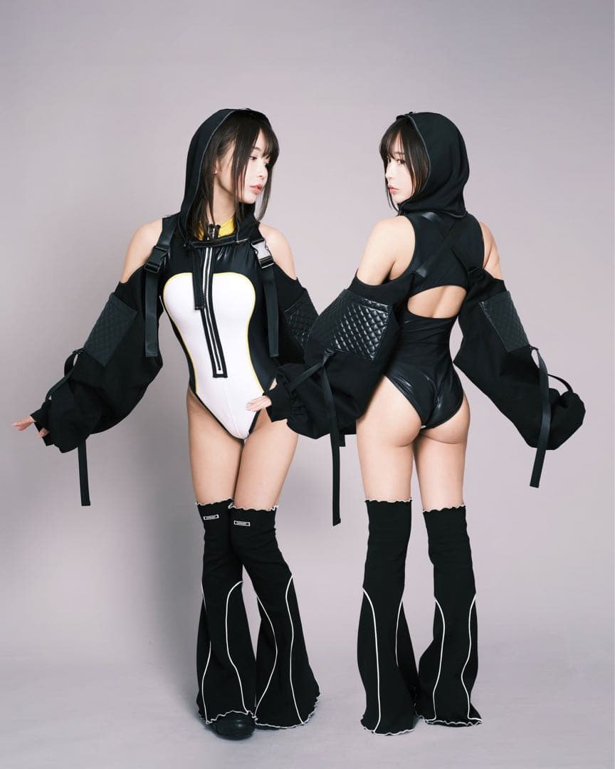 M企画✴︎ペンギン水着+ぶか袖