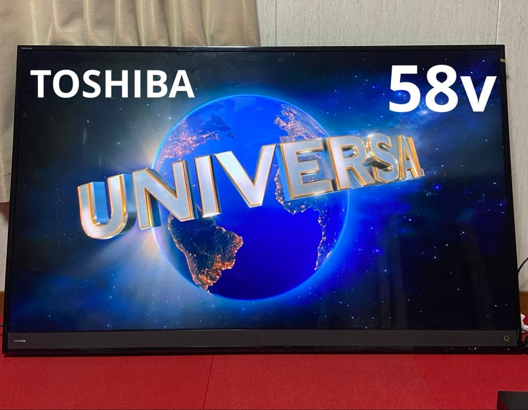 TOSHIBA 東芝⭐️REGZA レグザ　液晶テレビ　58v 2017年製