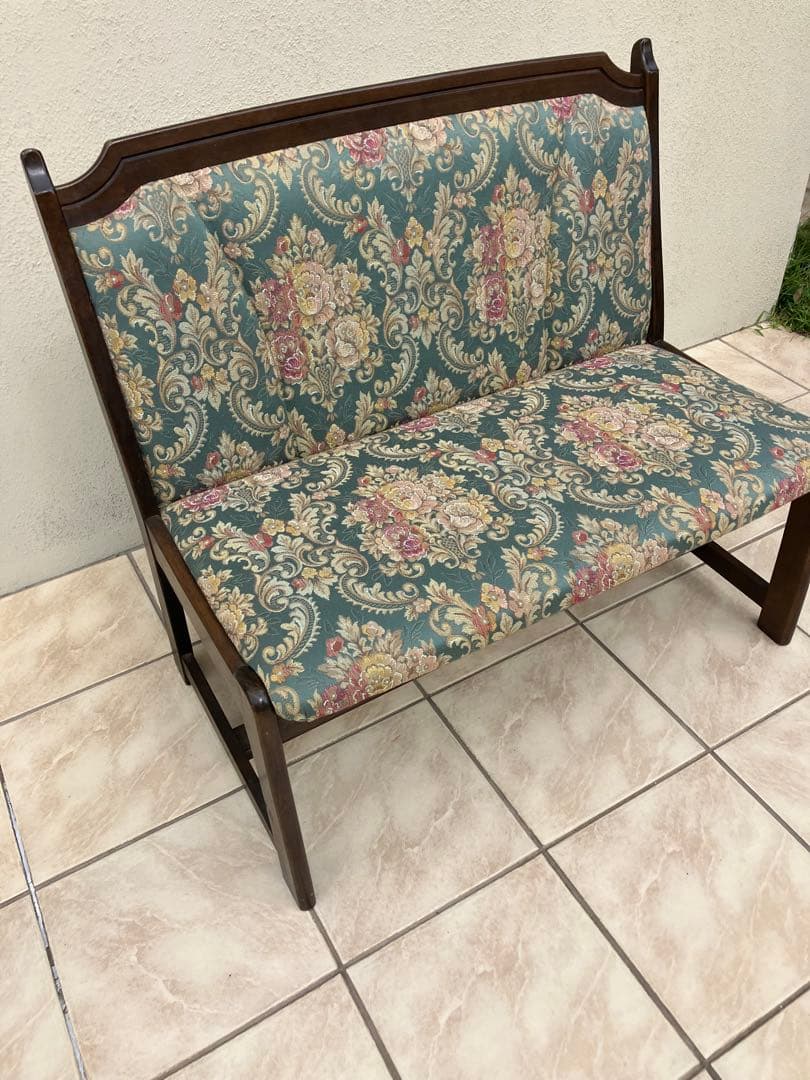 希少ビンテージ　カリモク　クラシックスタイル 2人掛けソファ