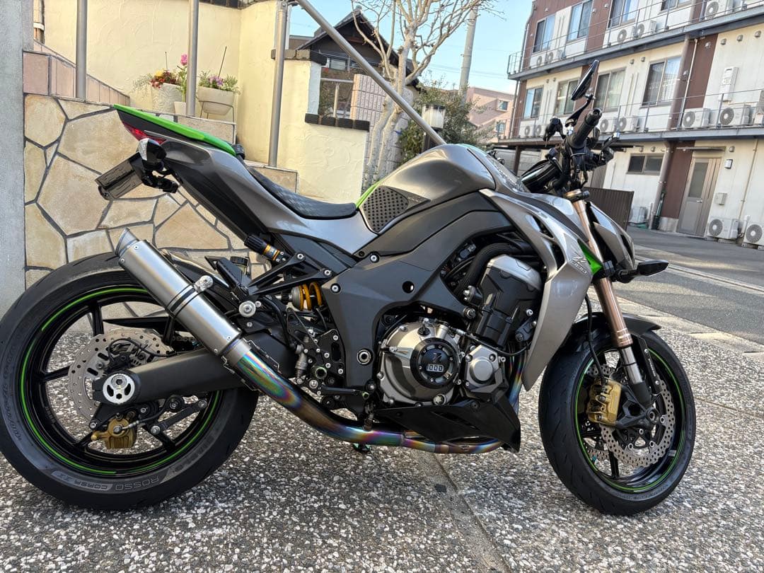 Kawasaki Z1000 カーボンリアフェンダー