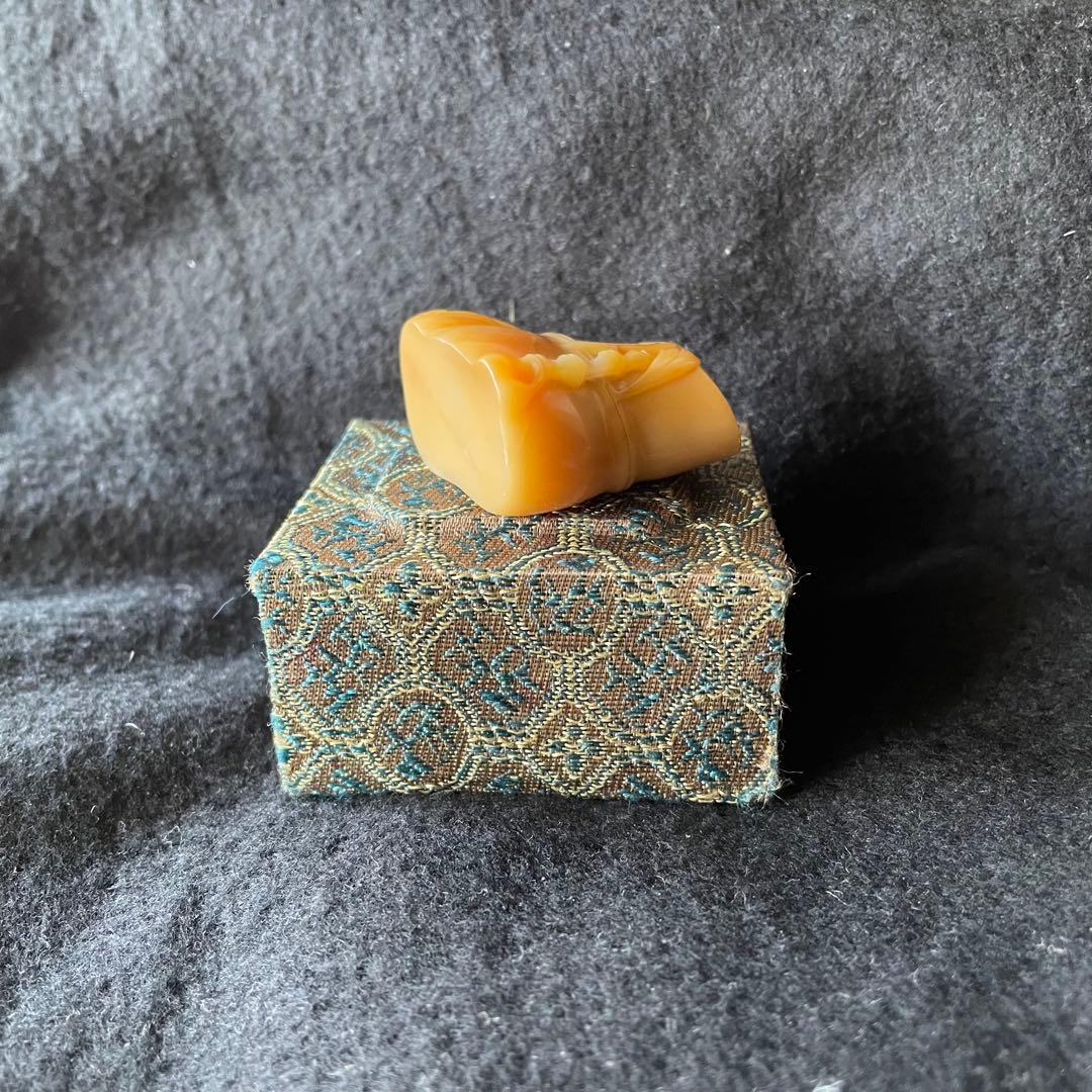 印材　石材　天然石　竹　中国　書画　関防印