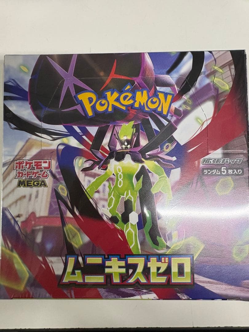 ポケモンカード　ムニキスゼロ シュリンク付き1BOX