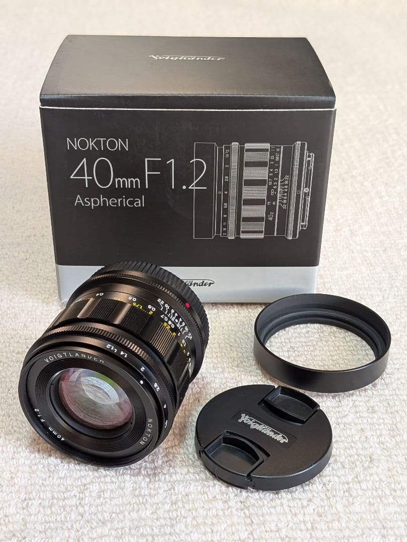 (ほぼ未使用)Voigtländer NOKTON 40mm F1.2