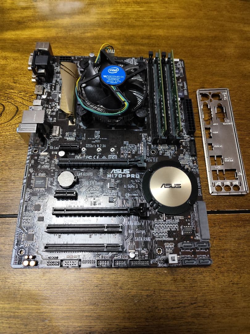 ASUS H170-PRO マザーボード＆ i7-6700　セット売り