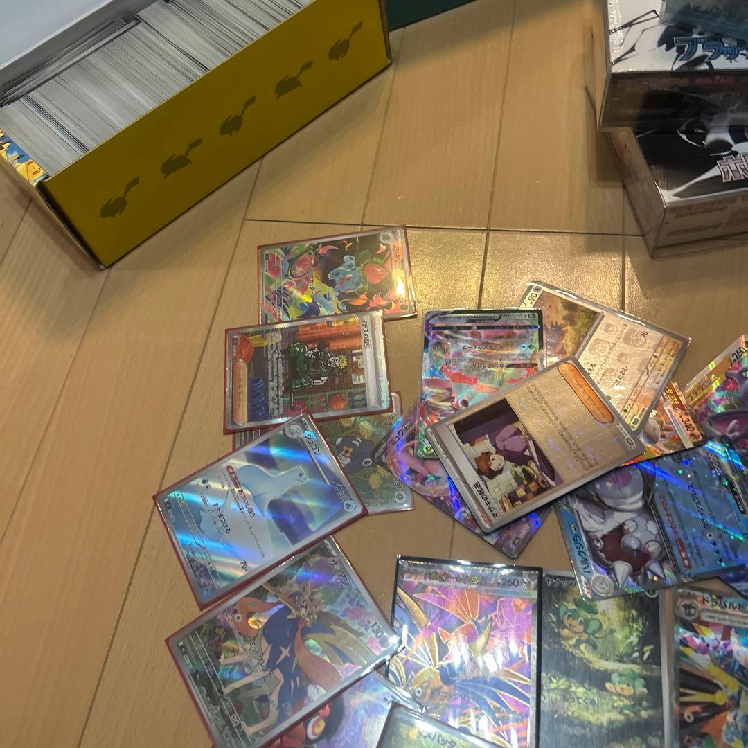ポケモンカードセット ブラックボルト ホワイトフレアboxシュリンク付き！