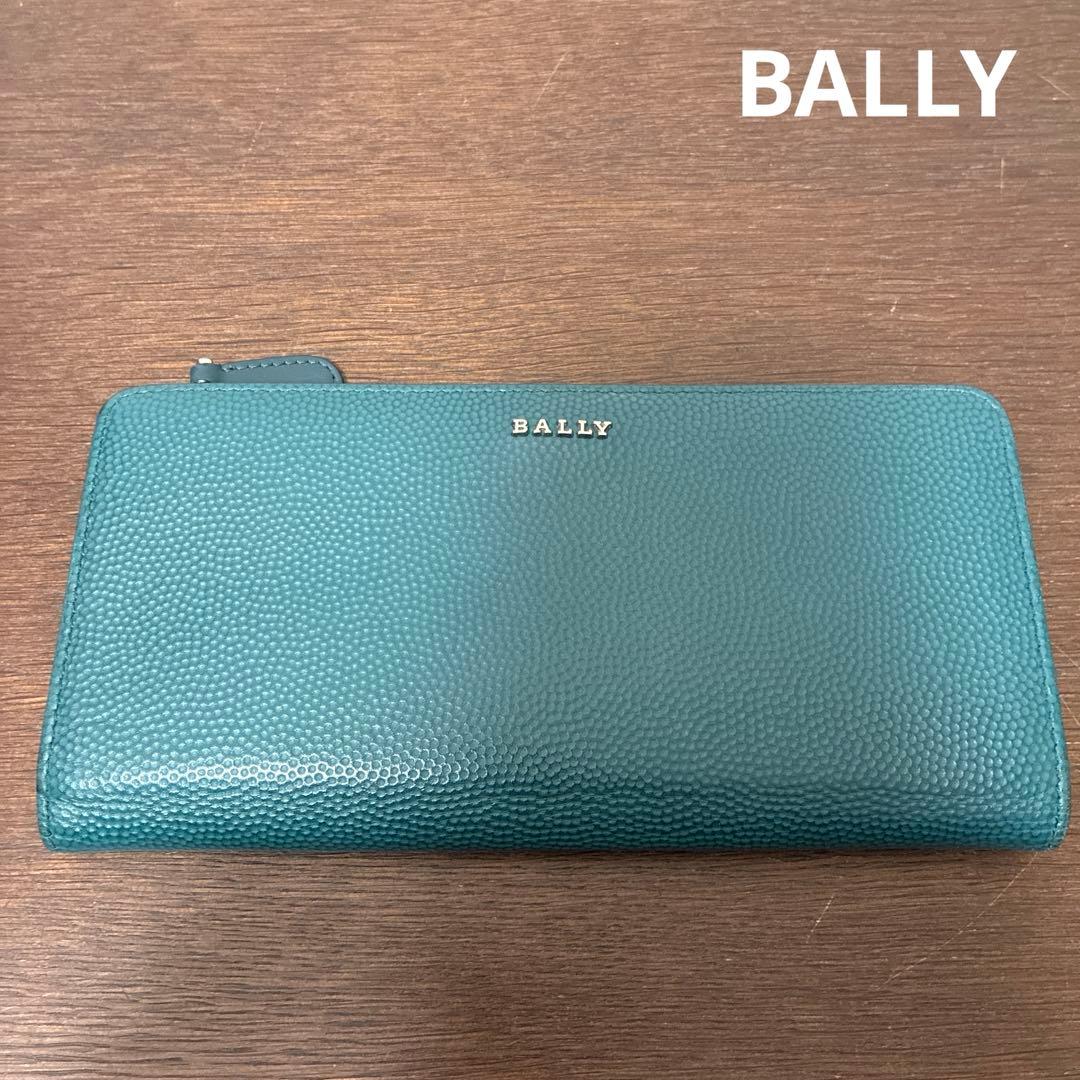 BALLY バリー　長財布　HILL ヒル　ウォレット　グリーン系