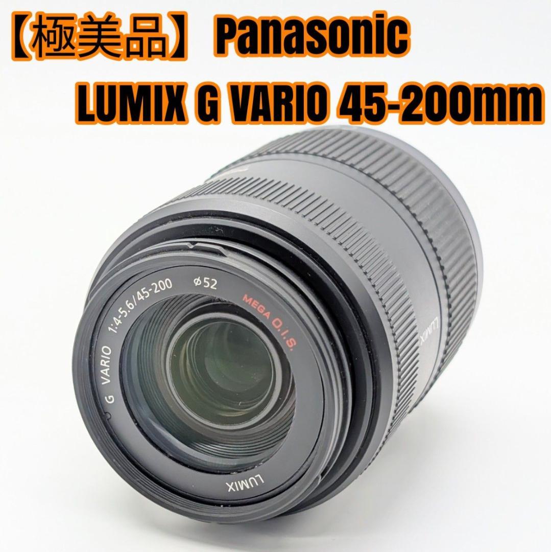 【美品】Panasonic LUMIX G VARIO 45-200mm