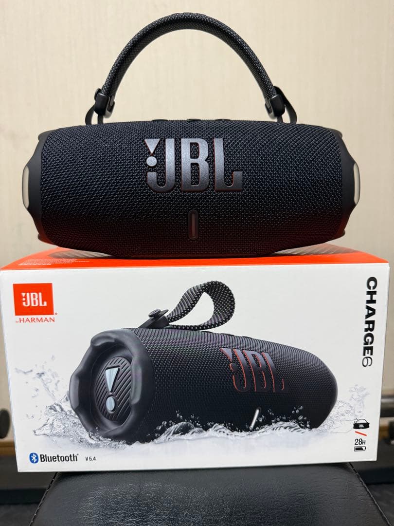 JBL Charge 6 ワイヤレススピーカー　ブラック