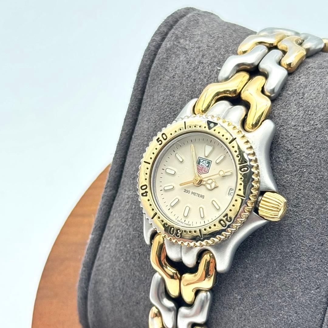 タグホイヤー　セル プロフェッショナル　コンビ　s95.206 グレー　クォーツ