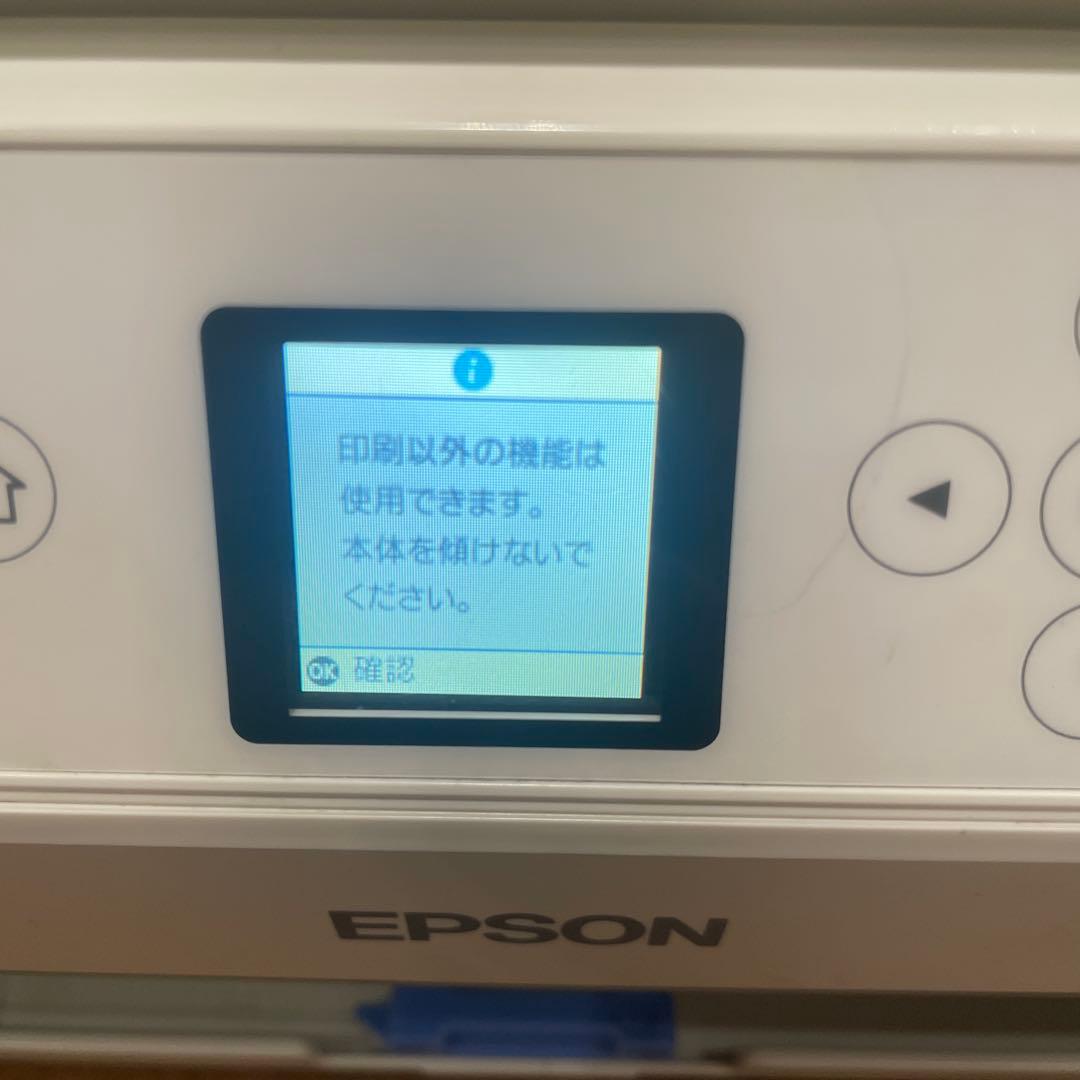 ジャンクEPSON EP-710A インクジェットプリンター　純正インクのみ使用