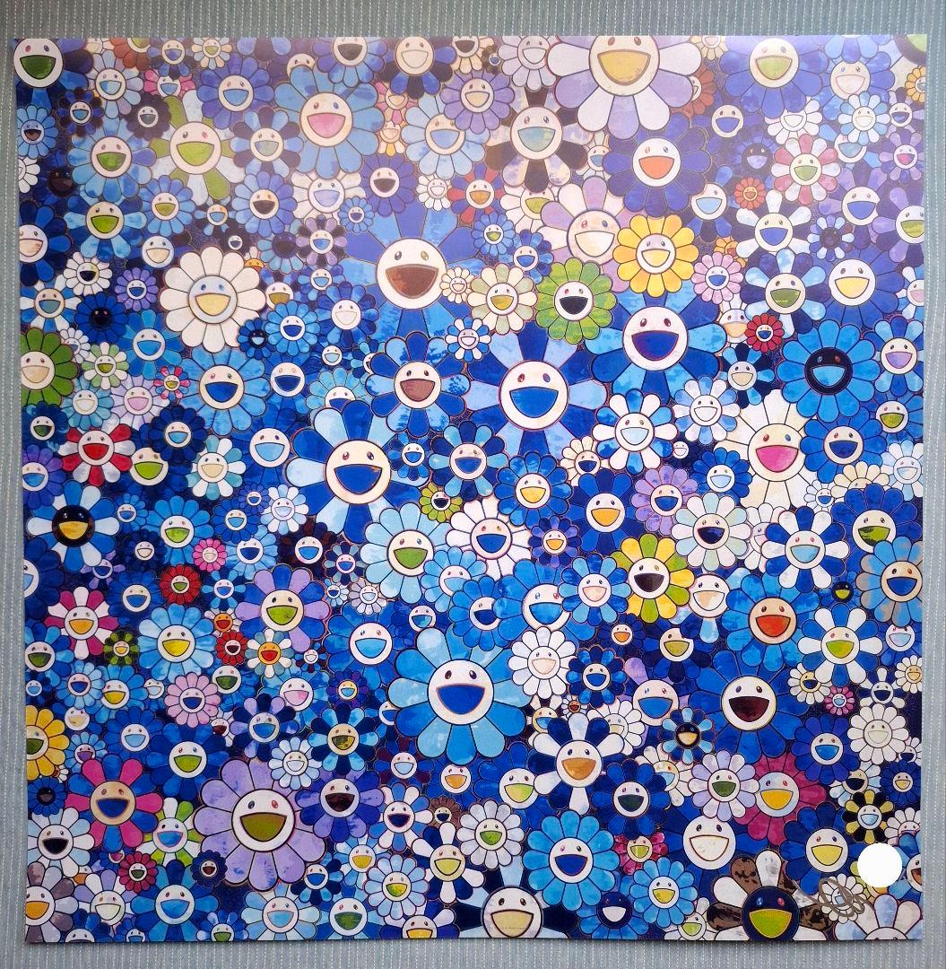 『シャングリラ・ブルー』村上隆作品ポスター　奈良美智　草間彌生