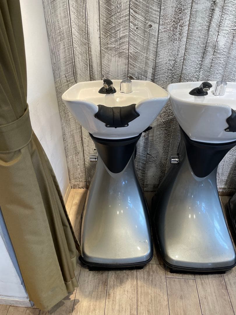 【あおと②】シャンプー台 EX-OARSZ-USV シルバー/ホワイト