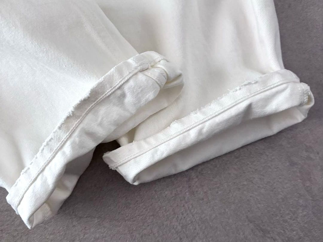 美品 Curensology &RC カーヴィーデニムパンツ ホワイト 36