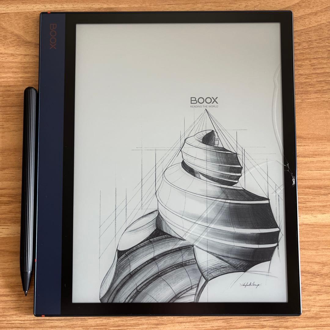 ジャンク品　BOOX Note Air 画面にひびあり