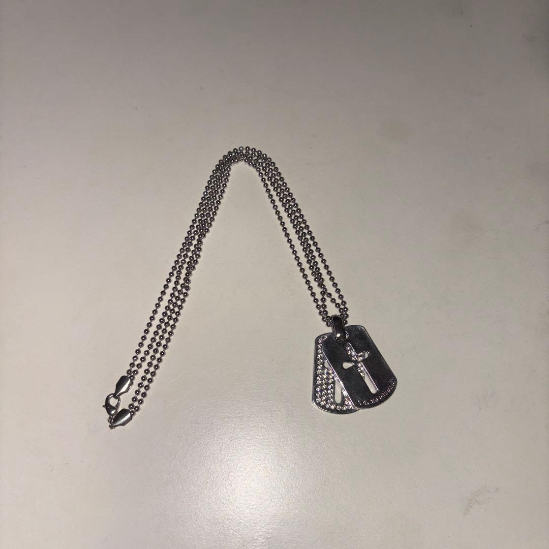 ドルチェ＆ガッバーナ　DOLCE&GABBANA シルバーネックレス