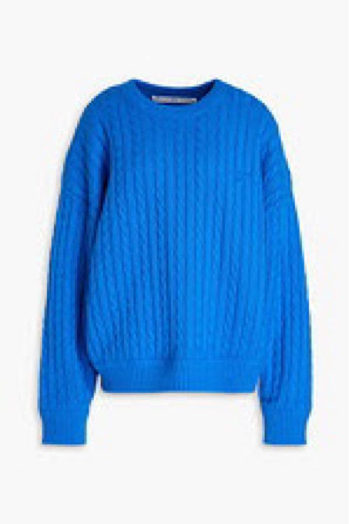 ALEXANDER WANG ケーブルニット コットン混 セーター