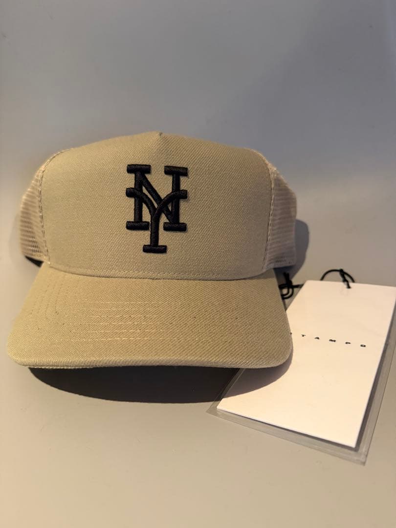 帽子 STAMPD NY 001 TRUCKER HAT - TAUPE