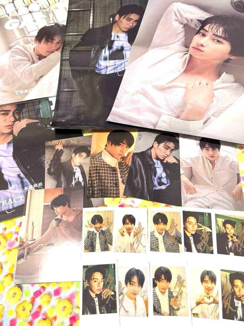 即購入⭕️☪️✨おまけ付き❣️GAS！本島純政♡雑誌２冊その他特典抜けなし‼️