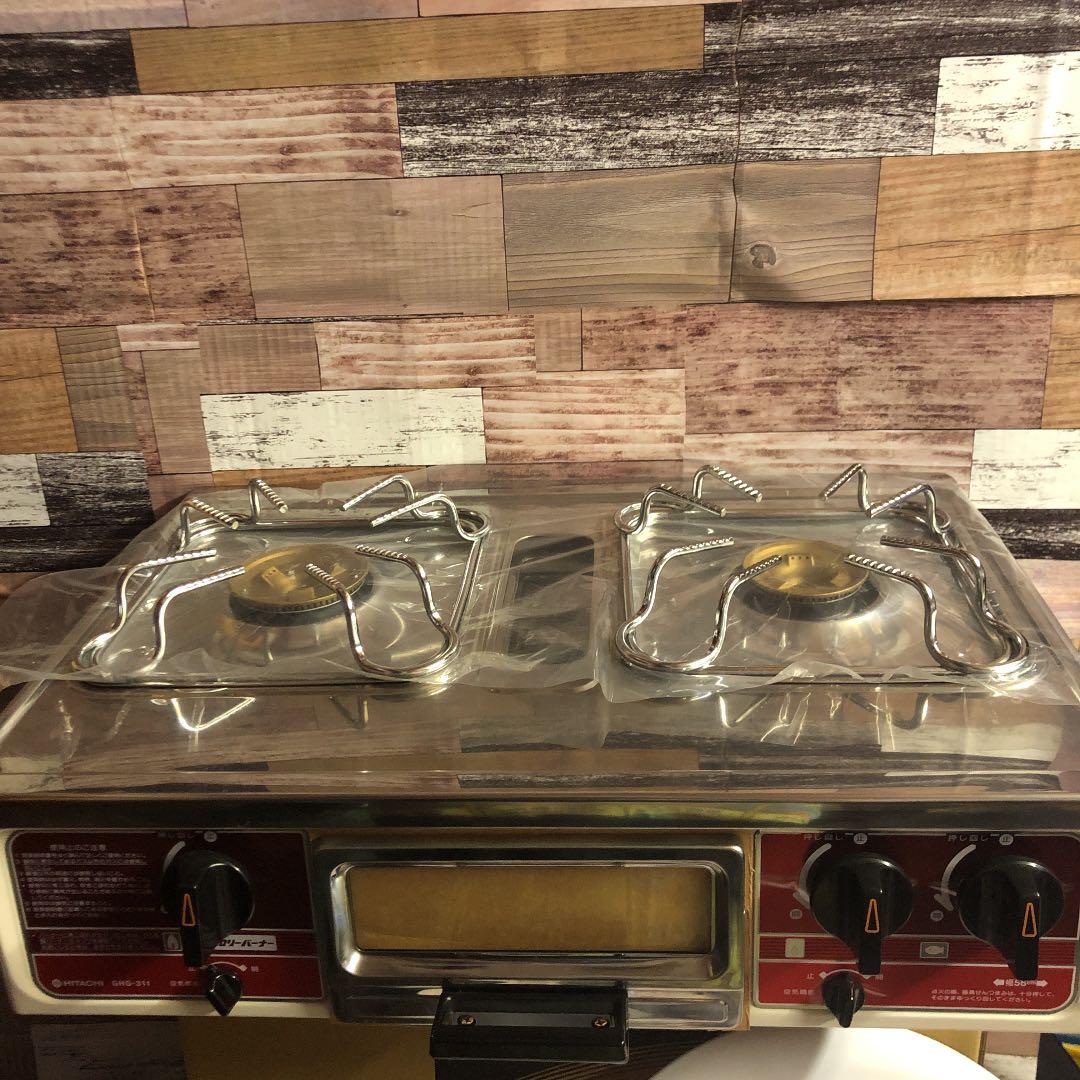 超激レア★未使用★レトロ★日立★ハイカロリーバーナー★ガステーブル★インテリア