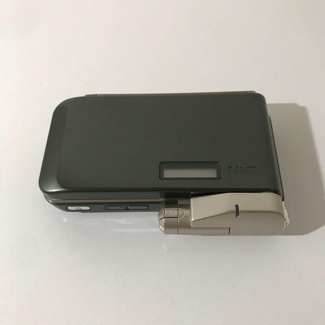 【美品】Sony Ericsson W44S カーキ（グリーン）ガラケー