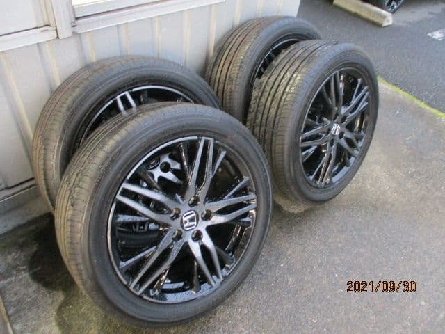 オデッセイ現行　新車外しタイヤホイールセット（18インチ）