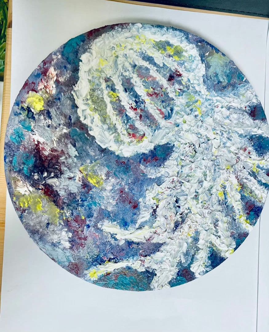 油絵 ハンドメイド